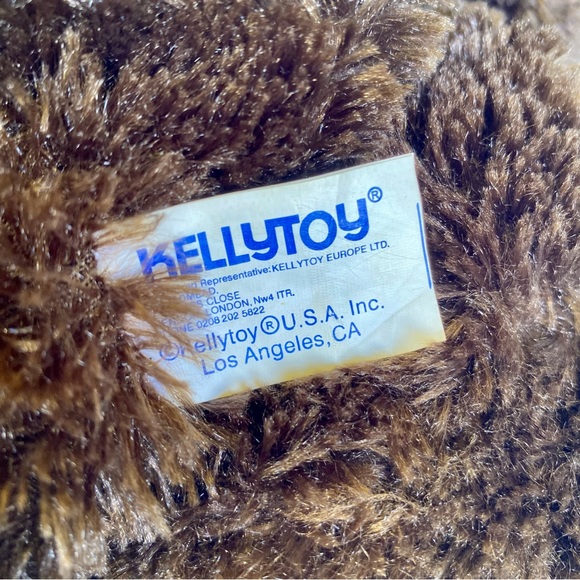 Kellytoy Horse Plush Brown White Black Weighted Made in Korea Large - Picture 12 of 16